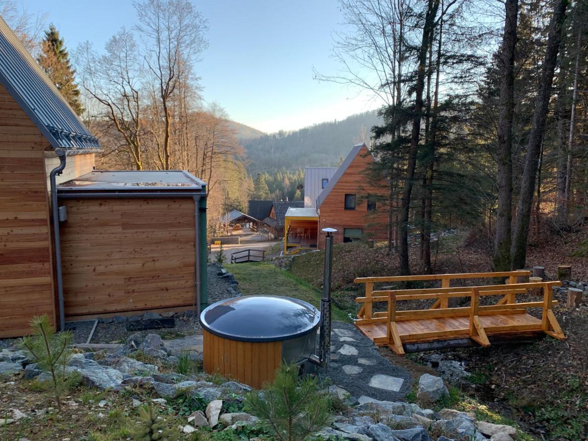 Chaty Tri Vydry Tale Exteriör bild