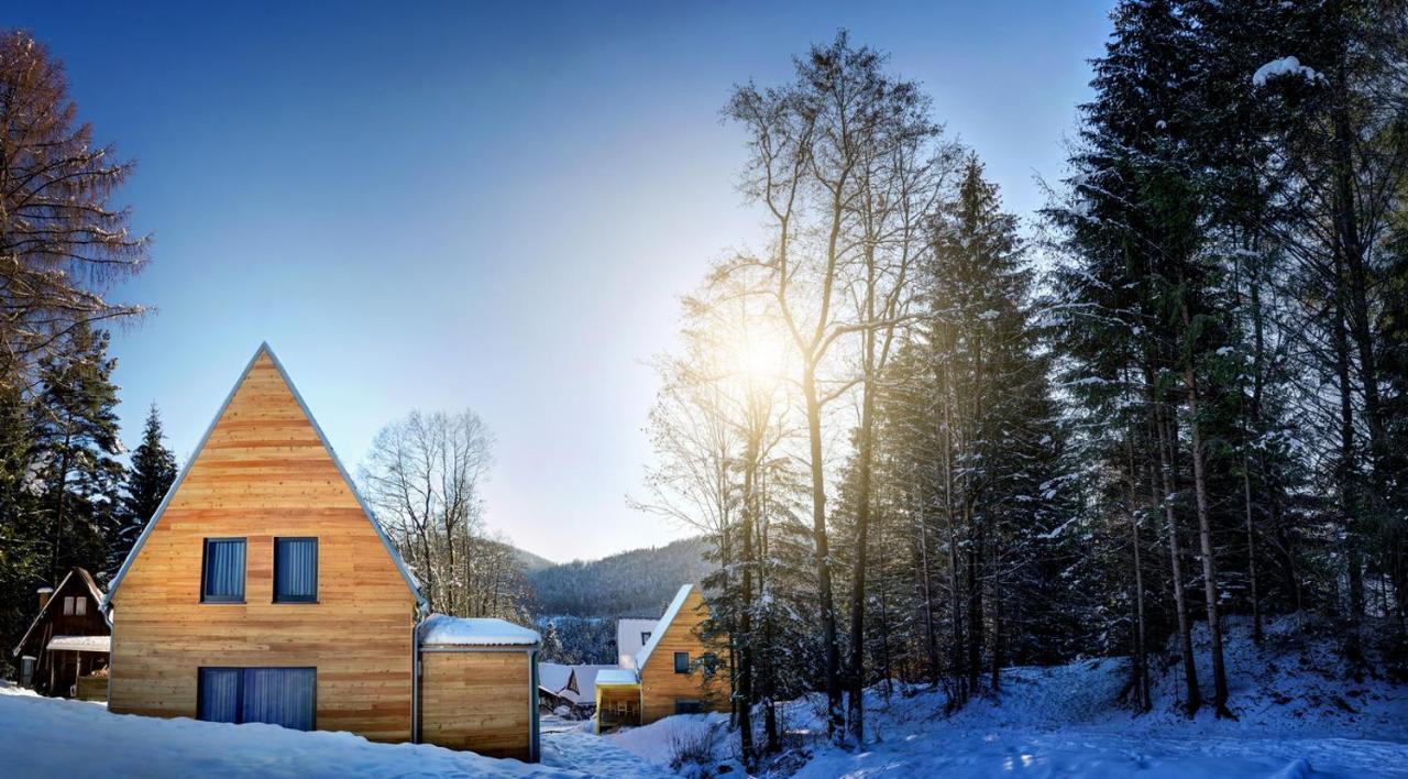 Chaty Tri Vydry Tale Exteriör bild