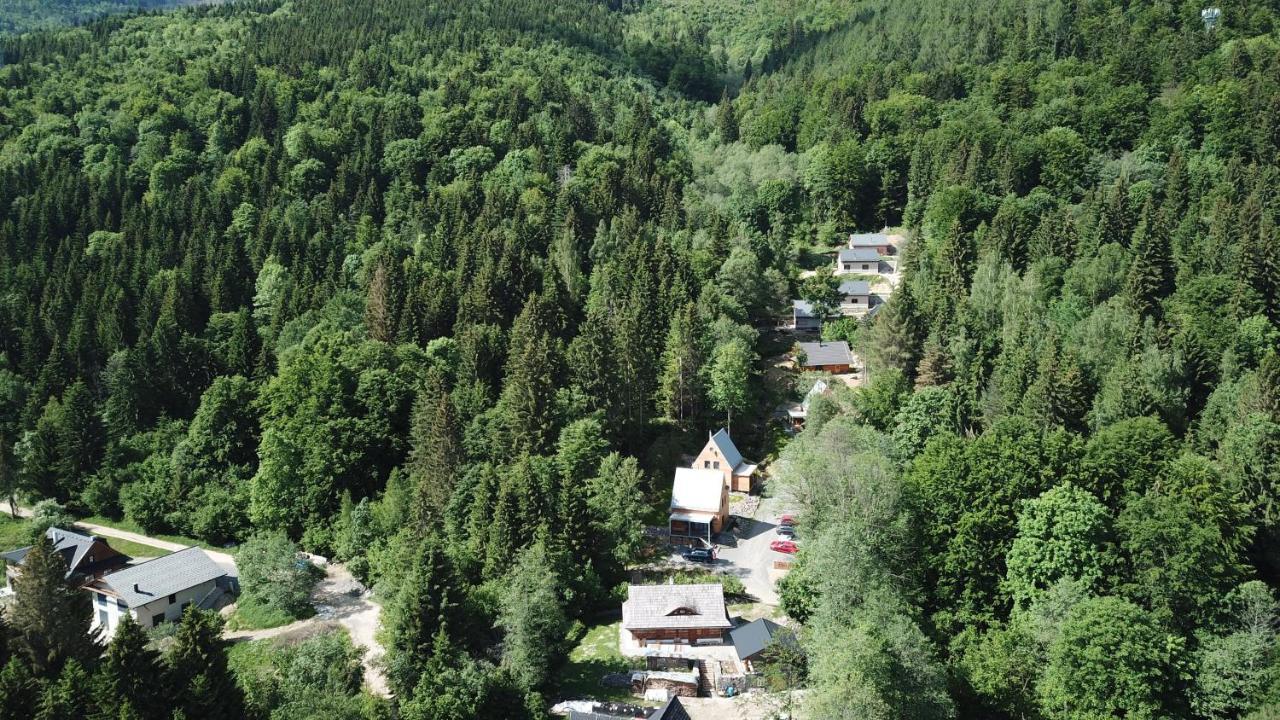 Chaty Tri Vydry Tale Exteriör bild