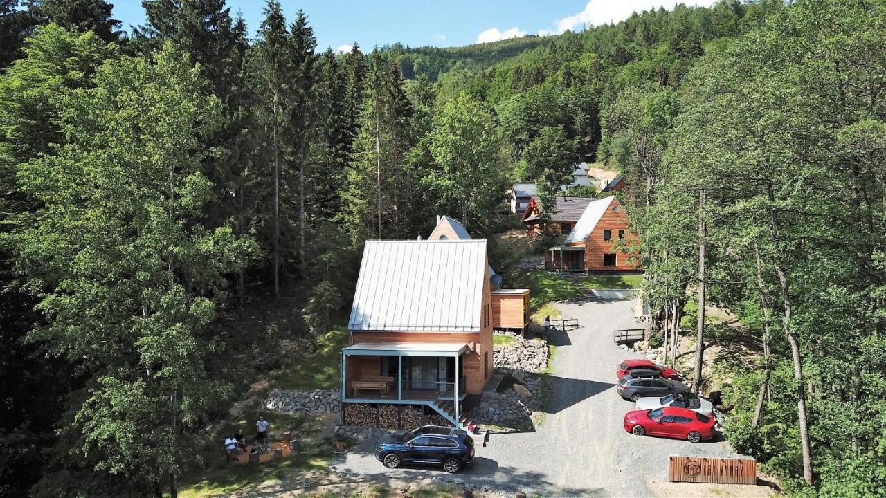 Chaty Tri Vydry Tale Exteriör bild